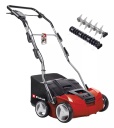 Elektriskais skarifikators un aerators, EINHELL, 3420561, 1400 W, 3-in-1 funkcija, 20 asmeņi, 26 naglas, 28 l kolekcijas soma