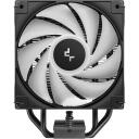 Deepcool процессорный кулер AG400 BK ARGB R-AG400-BKAMMN-GJD, 75.89 cfm, 31.6 dBA, 1 вентилятор, 4 тепловые трубки, поддержка PWM