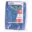 Тент 6x10м, KREATOR, KRT660107, 70г/м², с алюминиевыми люверсами и усиленными краями