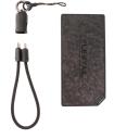 Flextail Zero Power akumulators ZERO POWER-B, 10000 mAh, 22.5 W, 2 &times; USB-C, IPX4, 10% rezerves, oglekļa &scaron;ķiedra