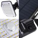 Maclean Solārā LED lampa ar kustību MCE615, 4W, 320lm, 4000K, IP65, 120&deg;, 3 darba režīmi
