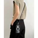 Sbox LANYARD BLACK USB kabelis TYPE-C LANYARD BLACK, 1.5m, 60W, PD atbalsts, 3A, 480Mbit/s