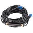 Lanberg HDMI kaabel 7,5 m CA-HDMI-20CU-0075-BK, 4K tugi, 1080p tugi, 18 Gbit/s
