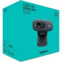 Logitech веб-камера 960-001063 1280x720, 3MP, 1.5m кабель, 55&deg; угол обзора, встроенный микрофон