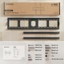 Onkron настенный крепеж UF4-B, максимальная нагрузка 75 кг, минимальный размер экрана 139.7 см, максимальный размер экрана 2.54 м