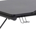 Rakstāmgalds TROOPER 100x60xH75cm, melns AC87047 Allit