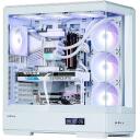Zalman P50 DS White, datortehnika, P50 DS White, 3x3.5'', 2x2.5'', 1x120mm ARGB ventilators, 7 PCI sloti