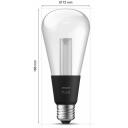 Philips Hue Gaismas spuldze Lightguide ST72 8719514419391, 6.8 W, E27, 500 lm, 2000-6500 K, Vintage, Indirect balss vadība