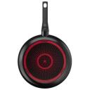 Tefal Simply Clean B5670453 praepann, 24 cm, 1.4 L, alumiinium, must, mitte kleepuv, lihtne puhastada