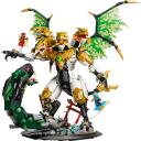 Lego NINJAGO 71872 Ultra Dragon Battle, 2178 elementų, 4 figūrėlės, 12+ metų