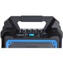 Blaupunkt Garso sistema MB06, BLAUPUNKT MB06, 500 W, 3.5 h akumuliatoriaus veikimo laikas, Bluetooth, FM imtuvas, karaoke funkcija
