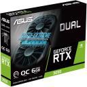 Asus Graafikakaart DUAL-RTX3050-O6G 6GB GDDR6, 2304 CUDA tuumad, 7680 x 4320, PCIe 4.0, 2 ventilaatorit, IP5X tolmu kaitse