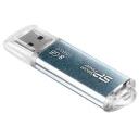 Silicon Power USB zibatmiņa Marvel M01 SP008GBUF3M01V1B, 8 GB, USB 3.0, Zila, 0-70 &deg;C, Plastmasa