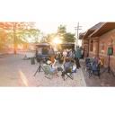 Kaasaskantav Bluetooth party k&otilde;lar IPX4 pritsmekaitsega Bluetooth 5.2 &uuml;henduse RGB valgusefektide ja kuni 18 tunni aku kestusega Miami Must 1073417 Klipsch