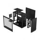 Fractal Design Korpus Focus 2 RGB FD-C-FOC2A-03, 6.4kg, 2xUSB 3.0, 6x2.5'', 2x3.5'', RGB valgustus, karastatud klaasist k&uuml;lgpaneel
