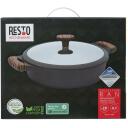 Resto Madal pott 93906 280mm, 4.1L, valukang, klaasist kaas, kergesti puhastatav, n&otilde;udepesumasinas pestav