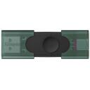Kingston USB m&auml;lupulk DataTraveler Duo DTDEG2/256GB, 256 GB, USB Type-C/Type-A, must/roheline, innovatiivne disain, suur maht
