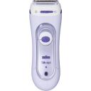 Braun Moteri&scaron;kas skustuvas LS 5560, 330g, violetinis, akumuliatorius, 40min, 3 antgaliai, SoftStrip, EasyGlide