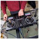 Hercules DJControl Inpulse 500 4780909, USB, 2 x 1/4&rdquo; pistik, 2 x RCA, 16 RGB pad, 6,3 mm mikrofonisisend