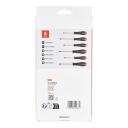 Atsuktuvų rinkinys SL PH PZ - 6 vnt KREATOR KRTH20001 75 mm & 100 mm