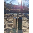 Izolēta termosa pudele 'Active', Origin Outdoors, R562039, 0,75 L, nerūsējo&scaron;ais tērauds, saglabā dzērienus siltus 12 stundas un aukstus 24 stundas.