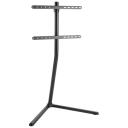 Logilink statīvs BP0079, 49-70", 40 kg, melns, V-bāze, VESA 200x200-600x400, kabelis, anti-tip strap