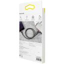 Baseus Cafule USB Lightning kaabel CALKLF-C19, 1,5A, 2m, Apple Lightning, USB, nailonist punutud, alumiiniumist pistik