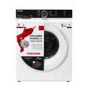 Toshiba Стиральная машина TW-BK100GF4PL(WK), 9кг, белая, WiFi, 1400 об/мин, 76-80 дБ, Быстрая стирка 15', замок двери