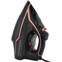 Lafe Tvaika gludeklis SteamPro LAFZEL47581, 2200 W, 10&ndash;25 g/min, 80 g, 230 ml, Keramika, melna, sarkana, Jā, Jā, Jā, Jā