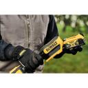 Dewalt be&scaron;epalvis žoliapjovė DCMST561P1-QW, 18V, 5Ah, 6000rpm, 35cm, be&scaron;epalvis, 2 greičiai, su žeme