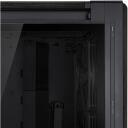 Asus Kaste PROART PA602 WOOD TG PWM BLACK, 2x200mm priek&scaron;ējie ventilatori, 1x140mm aizmugurējais ventilators, 8x2.5" disku vietas