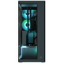 Arctic Korpus Xtender VG (Mirror Black) ACPCC00019A, 529mm, 231mm, 529mm, 5 ventiliatoriai, 6 diskų palaikymas, A-RGB
