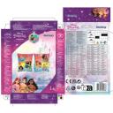 Bestway Peldzroči 23cm x 15cm Princess 7329238, 3-6 gadi, 18-30kg, 2 gaisa kameras, viegli uzpūst, uzglabāt