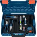 Bosch T&ouml;&ouml;riistade komplekt 0615990N2S, 200mm tangid, 180mm kombineeritud tangid, 160mm l&otilde;ikurid, 25cm tasand, 5m m&otilde;&otilde;dulint