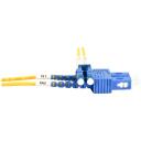 Digitus patch kabelis DK-2932-03, 3m, OS2, LC/SC, 9/125&micro;, pilns duplekss, booted, halogēnu brīvs, keramikas ferrule
