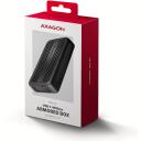 Axagon EEM2-40G USB-C 40 Gb/s M.2 NVMe SSD korpus, EEM2-40G, 40 Gb/s, alumiinium, passiivne jahutus, USB-C kaabel