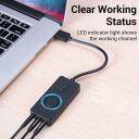 Vention USB garso kortelė CDRBB, 16 bit, 44100-48000 Hz, USB, 3.5 mm, 2 mygtukai, 0.15 m, juoda