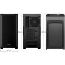 Be Quiet Korpus PURE BASE 501 BG073, Midi Tower, 450mm, 231mm, 463mm, 2x USB 3.2 Gen 2 Type A, 1x USB 3.2 Gen 2 Type C