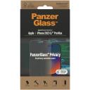 Panzerglass Ekraani kaitse P2770, 0.61mm, 16g, privaatsuse filter, antibakteriaalne, klassikaline sobivus