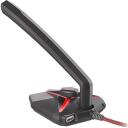 Genesis Spēļu mikrofons Radium 200 NGM-1392, 1.5m, 30dB, USB Type-A, kapacitatīvs, sarkans LED apgaismojums