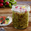 346 ml purk keeratava kaanega ja pressielemendiga - 6 tk BROWIN 132329, klaas, 8.6x8.6x10.0 cm