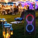 Manta Bevadu skaļrunis SPK0805B140, 140 W, 2 x Mikrofons, AUX, USB, Akumulators, Bluetooth, LED apgaismojums