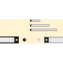 Yeelight Skapja Gaisma 40cm, YLCG004, 2700K, 90lm, DC 5V/1A, Akumulators 1500mAh, IP20, Infrasarkanais sensors