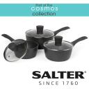 Salter Sautē&scaron;anas katliņ&scaron; BW11044EU7, 2.3l, 20cm, 8.5cm, alumīnijs, nepiedego&scaron;s, vāks, trauku mazgājamā ma&scaron;īnā mazgājams