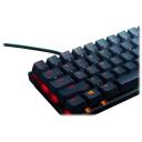 Razer Huntsman Mini 60% klaviatūra RZ03-03390700-R3N1, USB-C, RGB Chroma, Opto-mehāniskā, NORD, Anti-Ghosting, PBT taustiņi