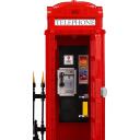 Lego IDEAS 21347 Sarkanā Londonas telefona būda, 1460 elementu, 18+ gadi, instrukciju lapa
