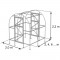 Теплица Dačnaja Dvuška 4mm, 2x4m PERCHINA