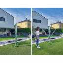 LEIFHEIT pasukama skalbinių džiovyklė Linomatic 400 LEIFHEIT 1085210 40 m aliuminis 50 mm