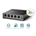 TP-Link TL-SG105E сетевой коммутатор Easy-Smart 5&times; Gigabit 10/100/1000 Mbps VLAN QoS IGMP Snooping чёрный