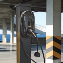 Morek EV seinatüüpi laadija 22 kW, 32 A, Type 2, 3 faasi, 6,5 m kaabel, must